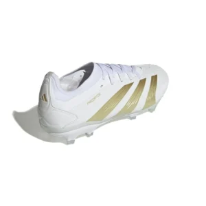 Adidas Predator Pro FG Day Spark - Footwear White/Gold Metallic/Footwear White - Image 3