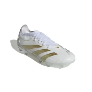 Adidas Predator Pro FG Day Spark - Footwear White/Gold Metallic/Footwear White - Image 4