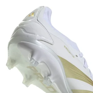 Adidas Predator Pro FG Day Spark - Footwear White/Gold Metallic/Footwear White - Image 6