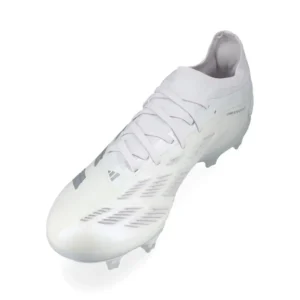 Adidas Predator Pro FG Pearlized - Footwear White/Silver Metallic - Image 7