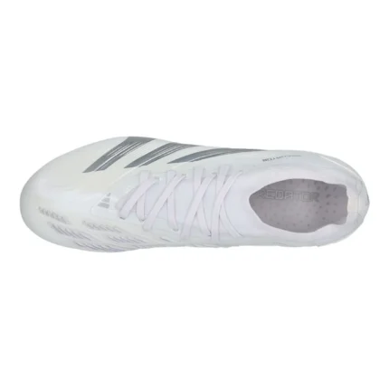 Adidas Predator Pro FG Pearlized - Footwear White/Silver Metallic - Image 4