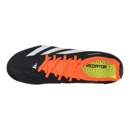 Adidas Predator Pro FG Solar Energy - Core Black/Footwear White/Solar Red - Image 4