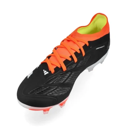 Adidas Predator Pro FG Solar Energy - Core Black/Footwear White/Solar Red - Image 7