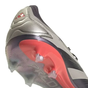 Adidas Predator Pro FG Vivid Horizon - Platin Metallic/Aurora Black/Turbo - Image 5