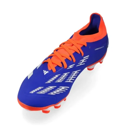 Adidas Predator Pro MG Advancement - Lucid Blue/Footwear White/Solar Red - Image 5