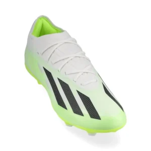 Adidas X Crazyfast .1 FG Crazyrush - Footwear White/Core Black/Lucid Lemon Kids - Image 5