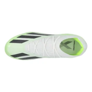 Adidas X Crazyfast .1 FG Crazyrush - Footwear White/Core Black/Lucid Lemon Kids - Image 4