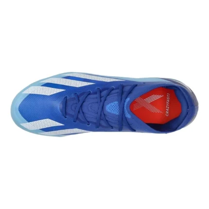 Adidas X Crazyfast .1 FG Marinerush - Bright Royal/Footwear White/Solar Red Kids - Image 4