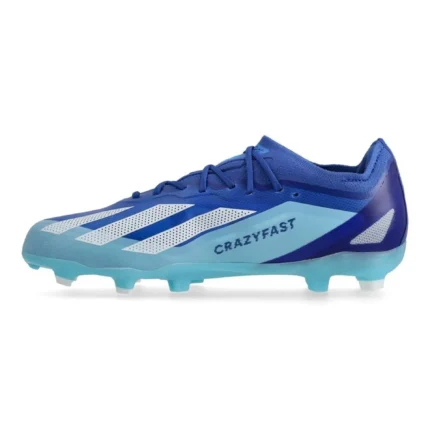 Adidas X Crazyfast .1 FG Marinerush - Bright Royal/Footwear White/Solar Red Kids - Image 3