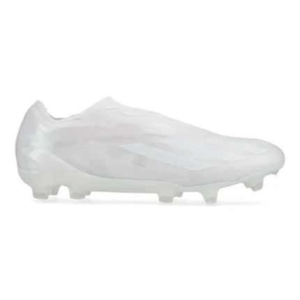 Adidas X Crazyfast .1 Laceless FG Pearlized - Footwear White - Image 1