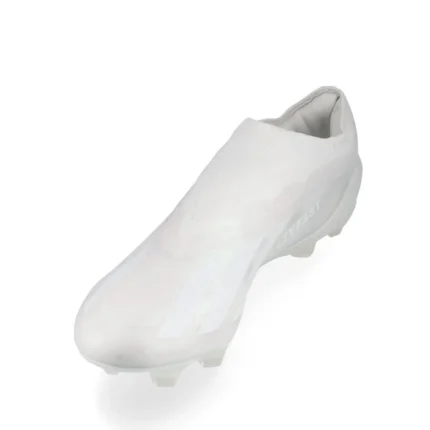 Adidas X Crazyfast .1 Laceless FG Pearlized - Footwear White - Image 7