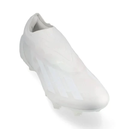 Adidas X Crazyfast .1 Laceless FG Pearlized - Footwear White - Image 5
