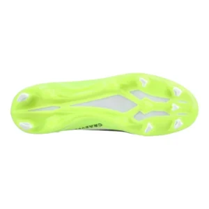Adidas X Crazyfast .3 Laceless FG Crazyrush - Footwear White/Core Black/Lucid Lemon - Image 2