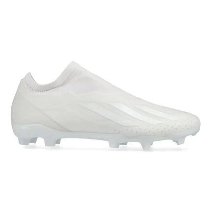 Adidas X Crazyfast .3 Laceless FG Pearlized - Footwear White - Image 1