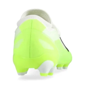 Adidas X Crazyfast .3 MG Crazyrush - Footwear White/Core Black/Lucid Lemon Kids - Image 6