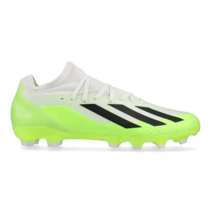 Adidas X Crazyfast .3 MG Crazyrush - Footwear White/Core Black/Lucid Lemon - Image 1