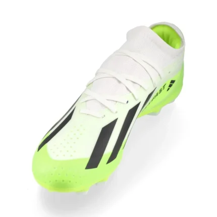Adidas X Crazyfast .3 MG Crazyrush - Footwear White/Core Black/Lucid Lemon - Image 7