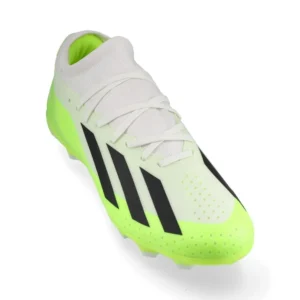 Adidas X Crazyfast .3 MG Crazyrush - Footwear White/Core Black/Lucid Lemon - Image 5