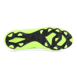 Adidas X Crazyfast .4 FxG Crazyrush - Footwear White/Core Black/Lucid Lemon Kids - Image 2