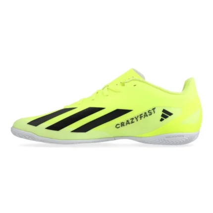 Adidas X Crazyfast Club IN Solar Energy - Solar Yellow/Core Black/Footwear White - Image 3