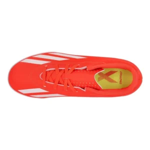 Adidas X Crazyfast Club Velcro TF Energy Citrus - Solar Red/Footwear White/Solar Yellow Kids - Image 4