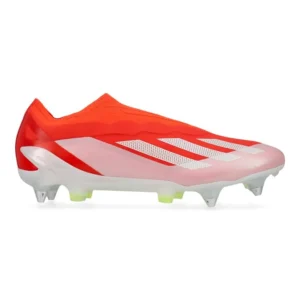 Adidas X Crazyfast Elite Laceless SG Energy Citrus - Solar Red/Footwear White/Solar Yellow - Image 1