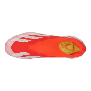 Adidas X Crazyfast Elite Laceless SG Energy Citrus - Solar Red/Footwear White/Solar Yellow - Image 4