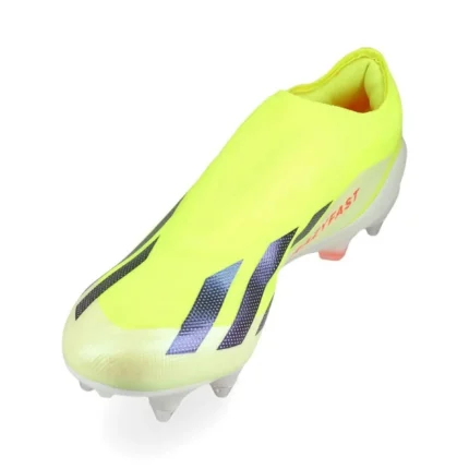 Adidas X Crazyfast Elite Laceless SG Solar Energy - Solar Yellow/Core Black/White - Image 7