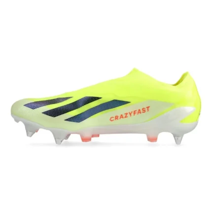 Adidas X Crazyfast Elite Laceless SG Solar Energy - Solar Yellow/Core Black/White - Image 3