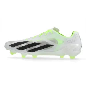 Adidas X Crazyfast + FG Crazyrush - Footwear White/Core Black/Lucid Lemon - Image 3