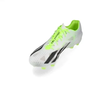Adidas X Crazyfast + FG Crazyrush - Footwear White/Core Black/Lucid Lemon - Image 7
