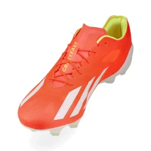 Adidas X Crazyfast + FG Energy Citrus - Solar Red/Footwear White/Solar Yellow - Image 7
