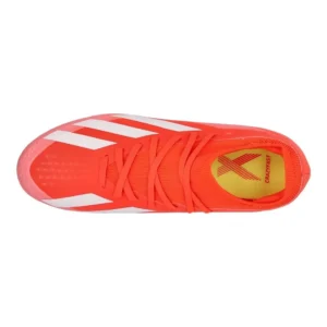 Adidas X Crazyfast League FG Energy Citrus - Solar Red/Footwear White/Solar Yellow Kids - Image 4