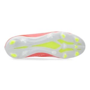Adidas X Crazyfast League FG Energy Citrus - Solar Red/Footwear White/Solar Yellow Kids - Image 2