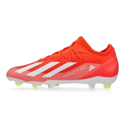 Adidas X Crazyfast League FG Energy Citrus - Solar Red/Footwear White/Solar Yellow - Image 3