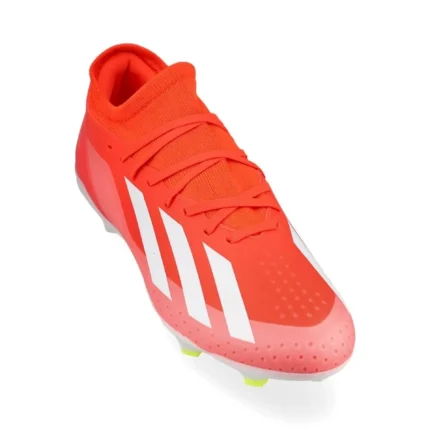 Adidas X Crazyfast League FG Energy Citrus - Solar Red/Footwear White/Solar Yellow - Image 5