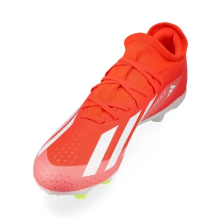 Adidas X Crazyfast League FG Energy Citrus - Solar Red/Footwear White/Solar Yellow - Image 7