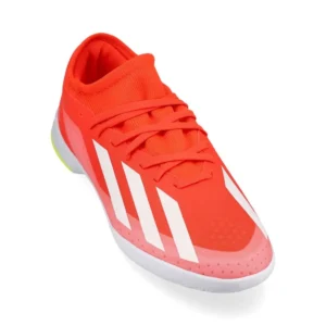 Adidas X Crazyfast League IN Energy Citrus - Solar Red/Footwear White/Solar Yellow Kids - Image 5
