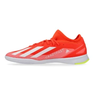 Adidas X Crazyfast League IN Energy Citrus - Solar Red/Footwear White/Solar Yellow Kids - Image 3