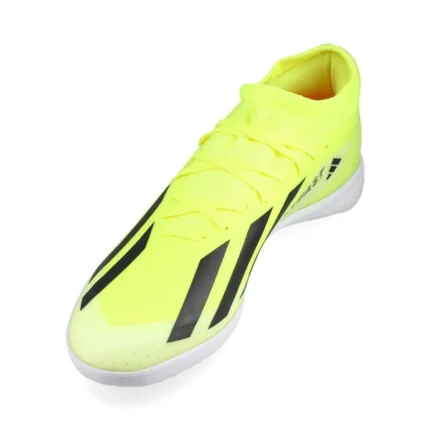 Adidas X Crazyfast League IN Solar Energy - Solar Yellow/Core Black/Footwear White - Image 7