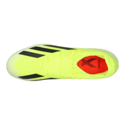Adidas X Crazyfast League IN Solar Energy - Solar Yellow/Core Black/Footwear White - Image 4