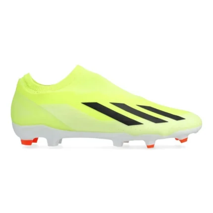 Adidas X Crazyfast League Laceless FG Solar Energy - Solar Yellow/Core Black/Footwear White - Image 1