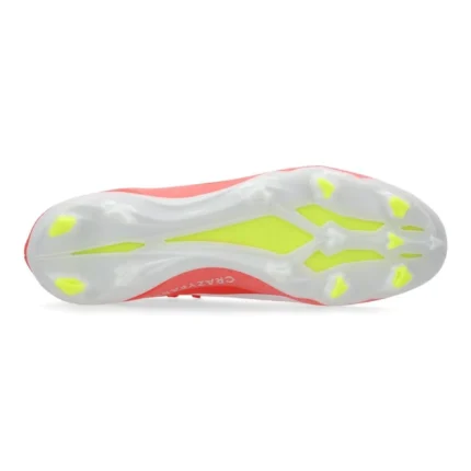 Adidas X Crazyfast League MG Energy Citrus - Solar Red/Footwear White/Solar Yellow - Image 2
