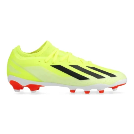 Adidas X Crazyfast League MG Solar Energy - Solar Yellow/Core Black/Footwear White Kids - Image 1