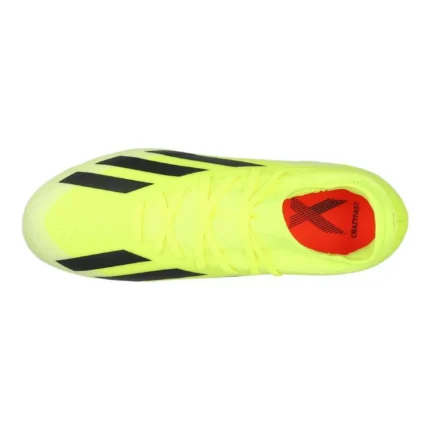 Adidas X Crazyfast League MG Solar Energy - Solar Yellow/Core Black/Footwear White Kids - Image 4