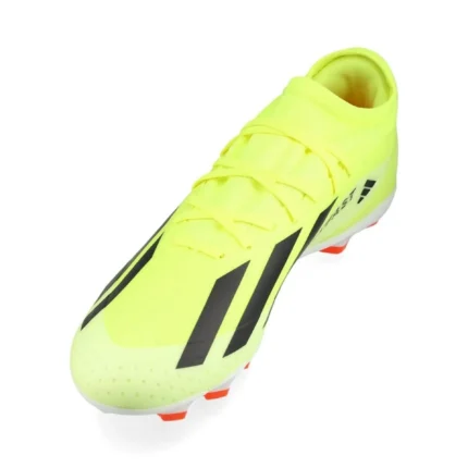 Adidas X Crazyfast League MG Solar Energy - Solar Yellow/Core Black/Footwear White - Image 7