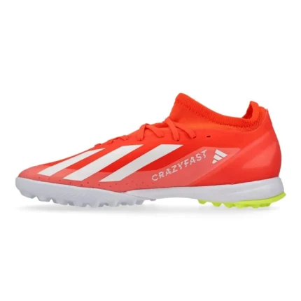 Adidas X Crazyfast League TF Energy Citrus - Solar Red/Footwear White/Solar Yellow - Image 3
