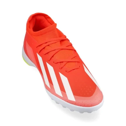 Adidas X Crazyfast League TF Energy Citrus - Solar Red/Footwear White/Solar Yellow - Image 5