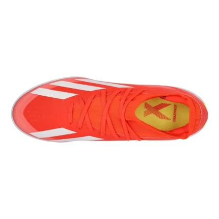 Adidas X Crazyfast League TF Energy Citrus - Solar Red/Footwear White/Solar Yellow - Image 4
