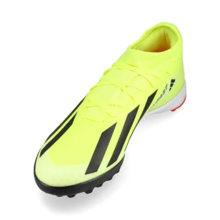 Adidas X Crazyfast League TF Solar Energy - Solar Yellow/Core Black/Footwear White - Image 7